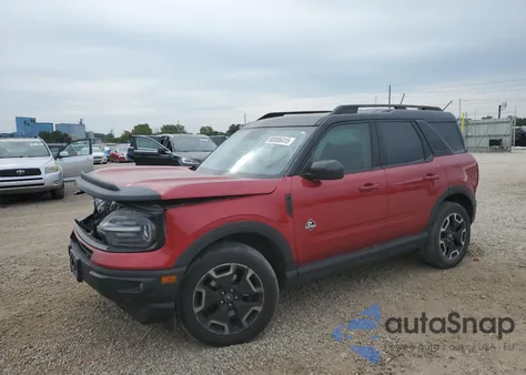 2021 Ford Bronco Sport Outer Banks from USA, damaged, VIN 3FMCR9C62MRB08810
